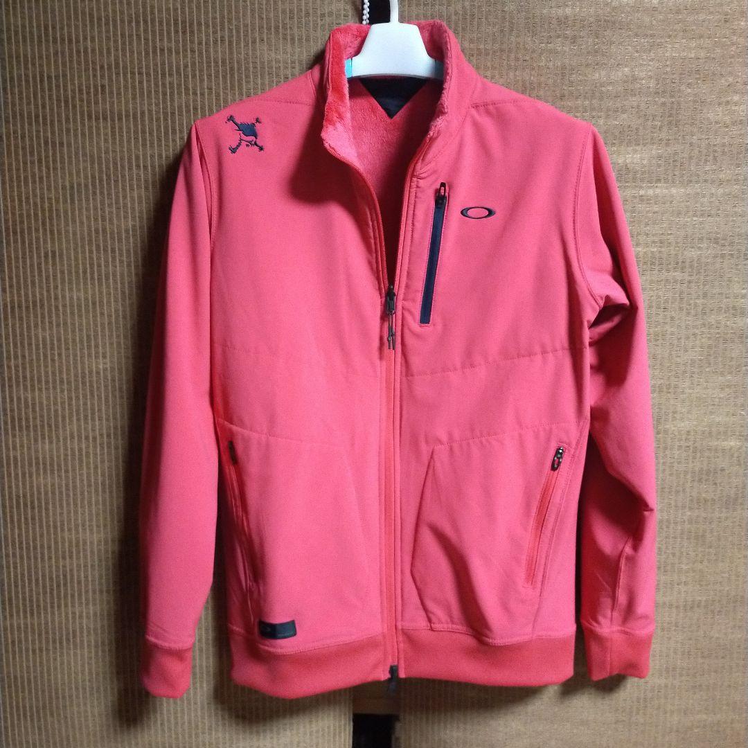 極美品　OAKLEY ボアジャケット　フリース　リバーシブル　ゴルフウェア