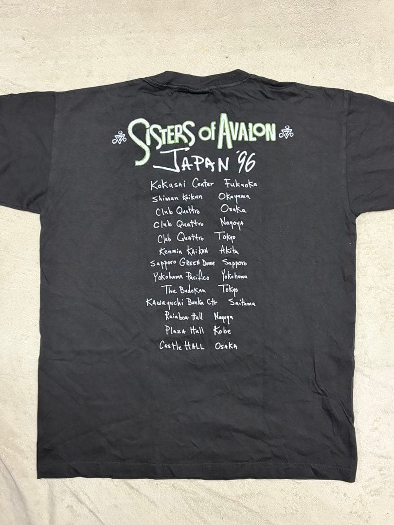 Cyndi Lauper（シンディ・ローパー）ライブグッズTシャツ 1996年