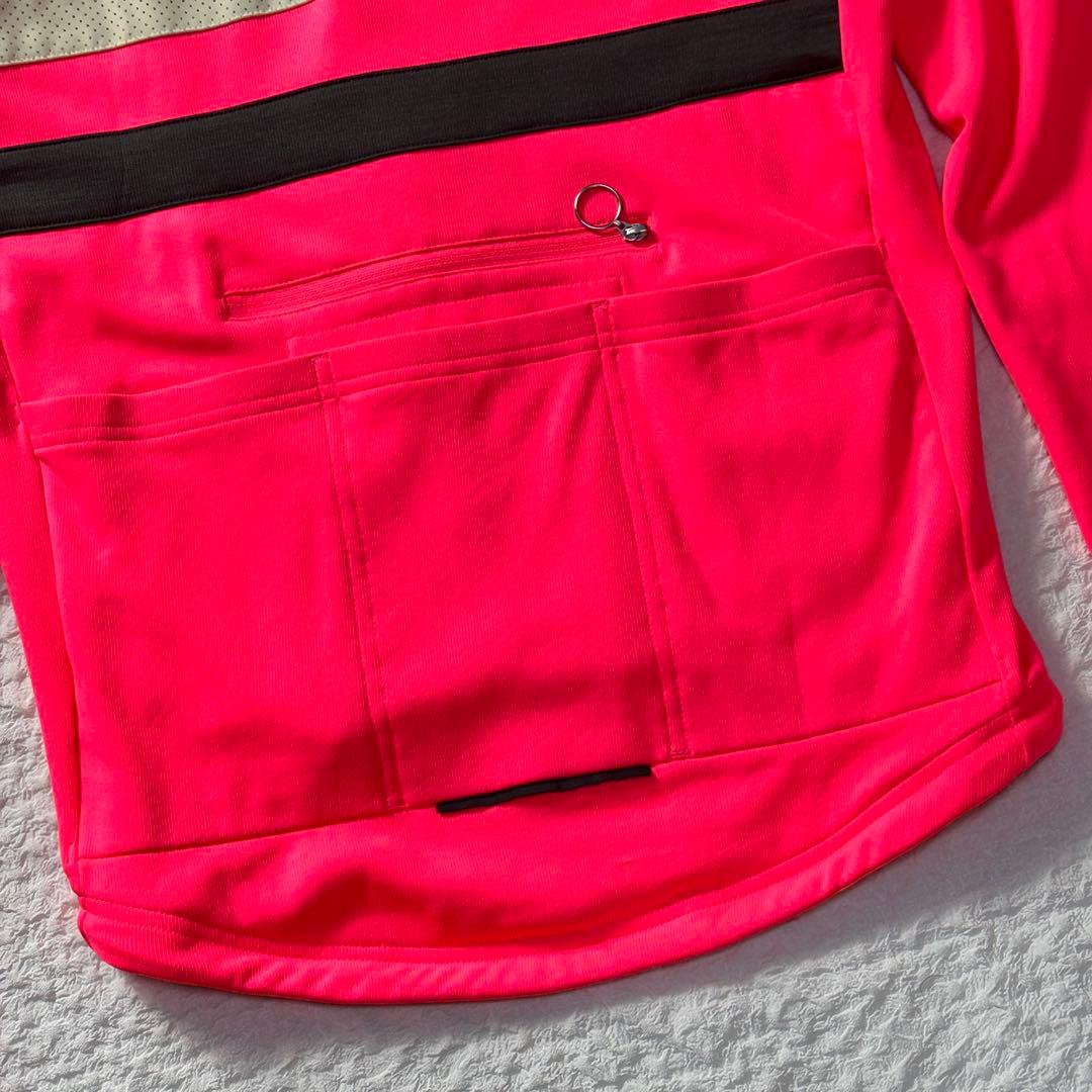 【美品】Rapha ブルべ ジャージ 長袖 サイクルジャージ ピンク M