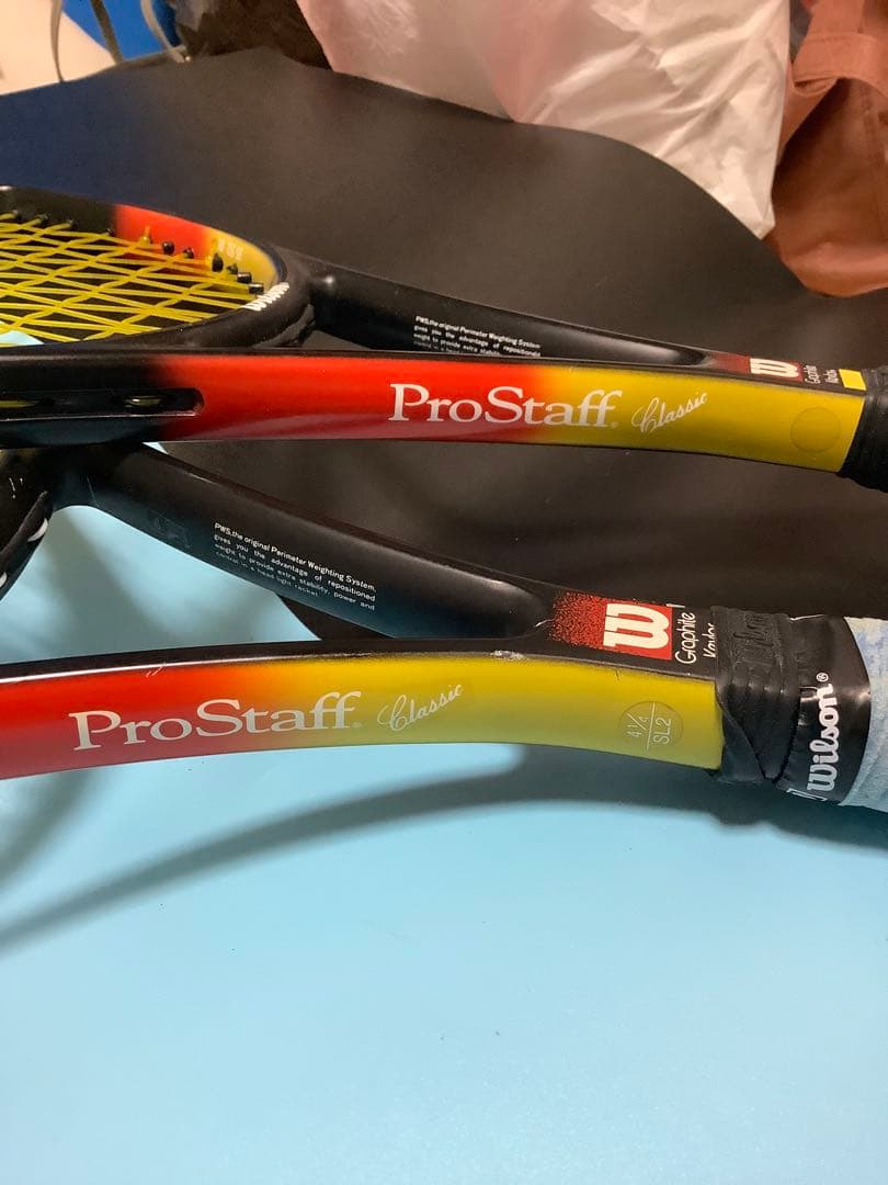 Wilson テニスラケット プロスタッフクラシック95 2本セット　SＬ2