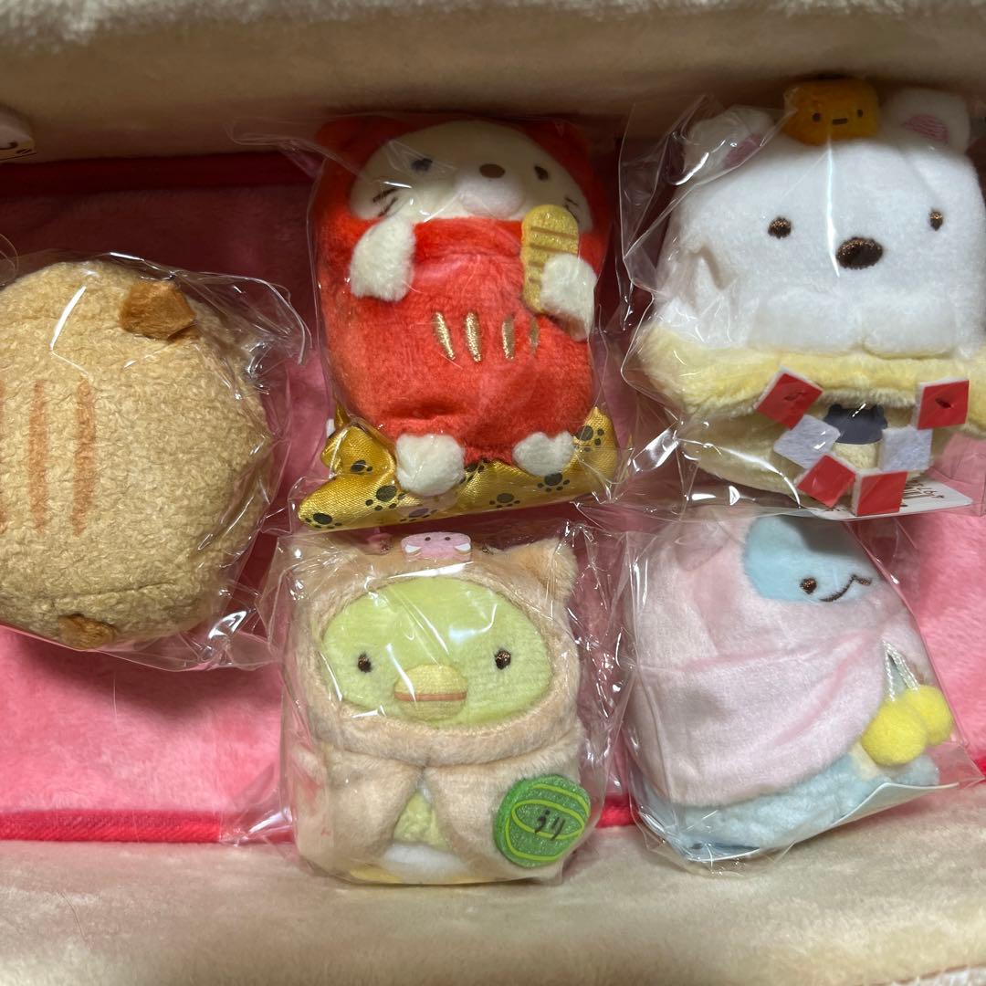 すみっコぐらし　亥年　てのりぬいぐるみセット