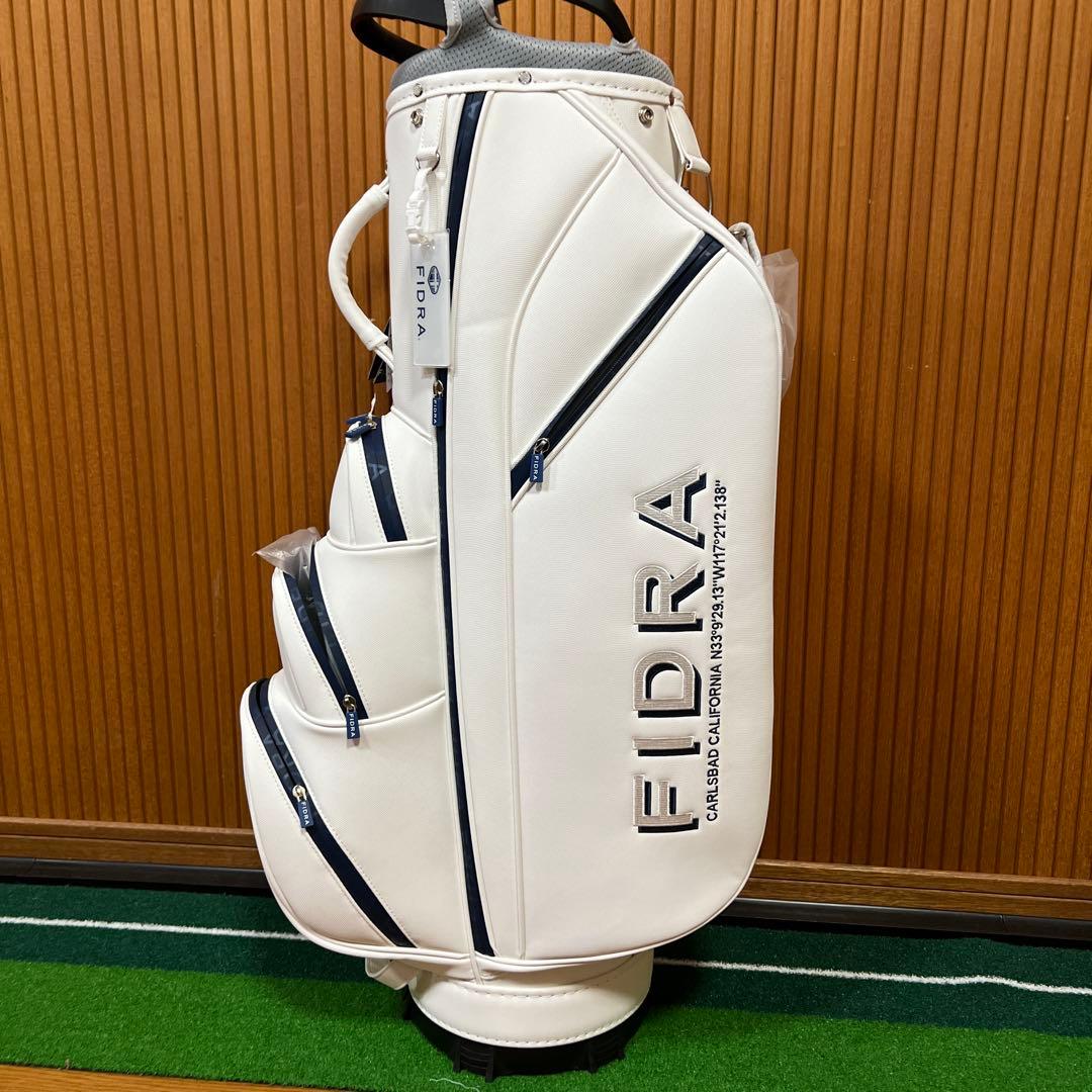 FIDRA ゴルフバッグ・キャディバッグ ホワイト