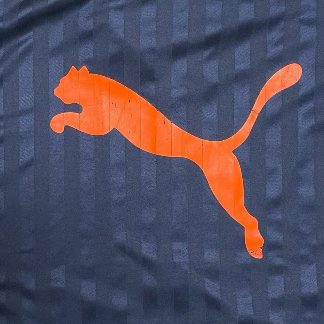 プーマ PUMA ジャージ 上下 セットアップ 紺 オレンジ Y2K S-M