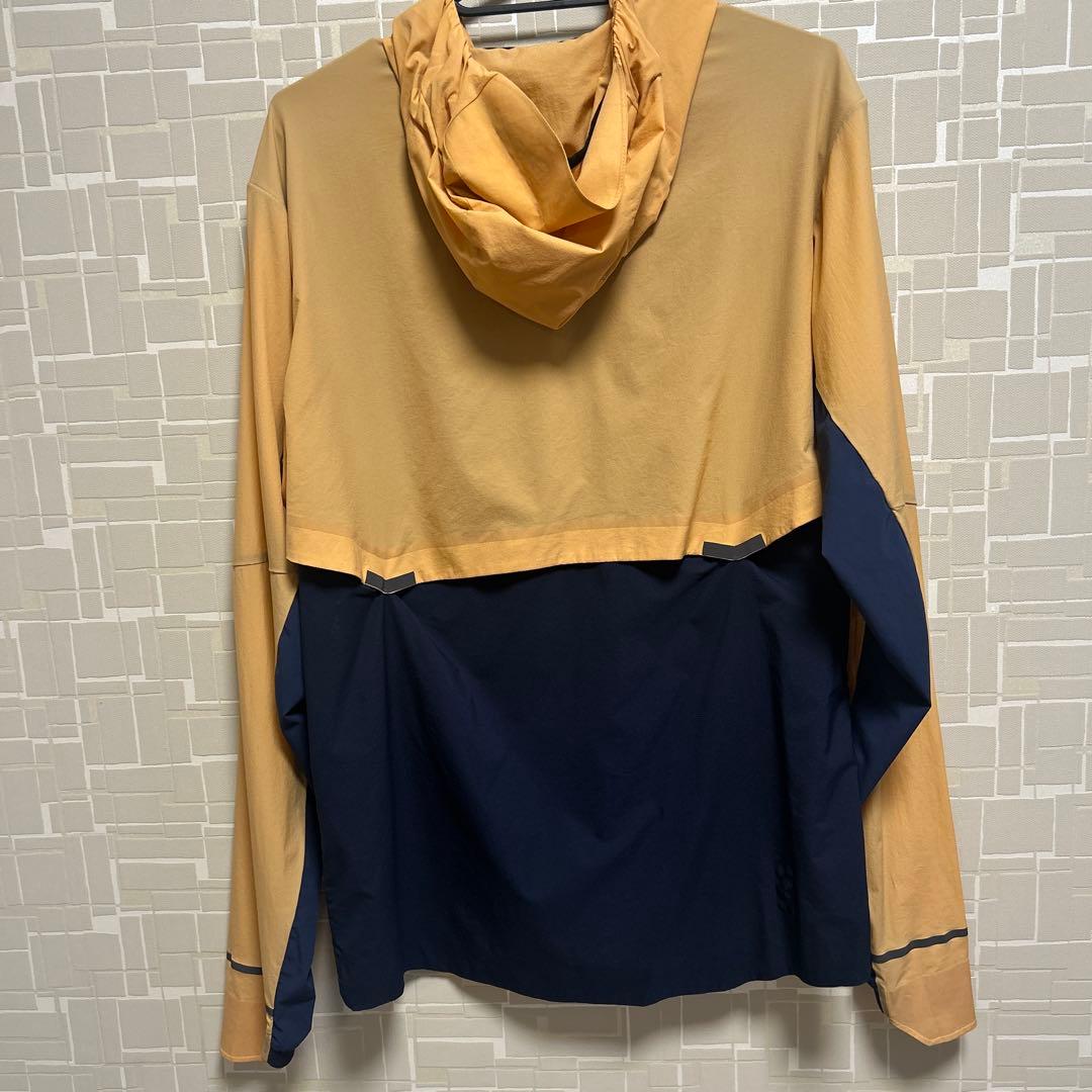 On Weather Jacket M オレンジ/ネイビー
