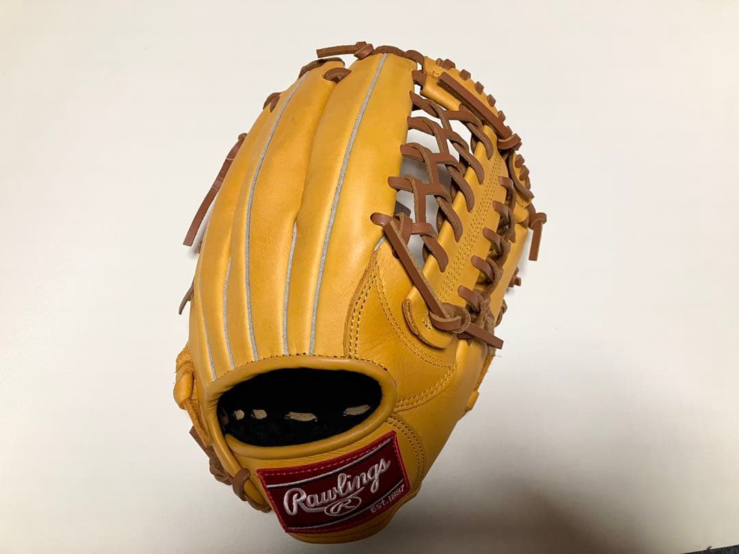 専用品ローリングス タンRawlings軟式野球 ソフトボール兼用グラブ 成人用