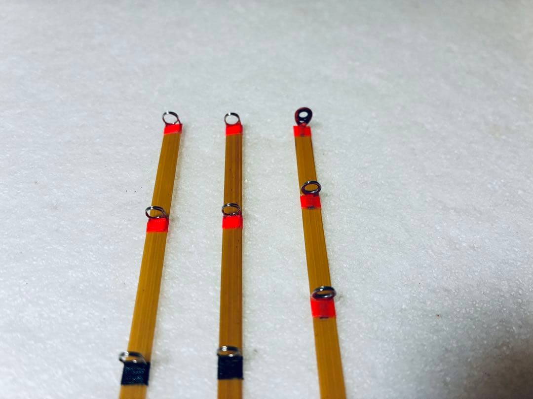 自作バンブー穂先（竹穂先）　27cm 3本セット