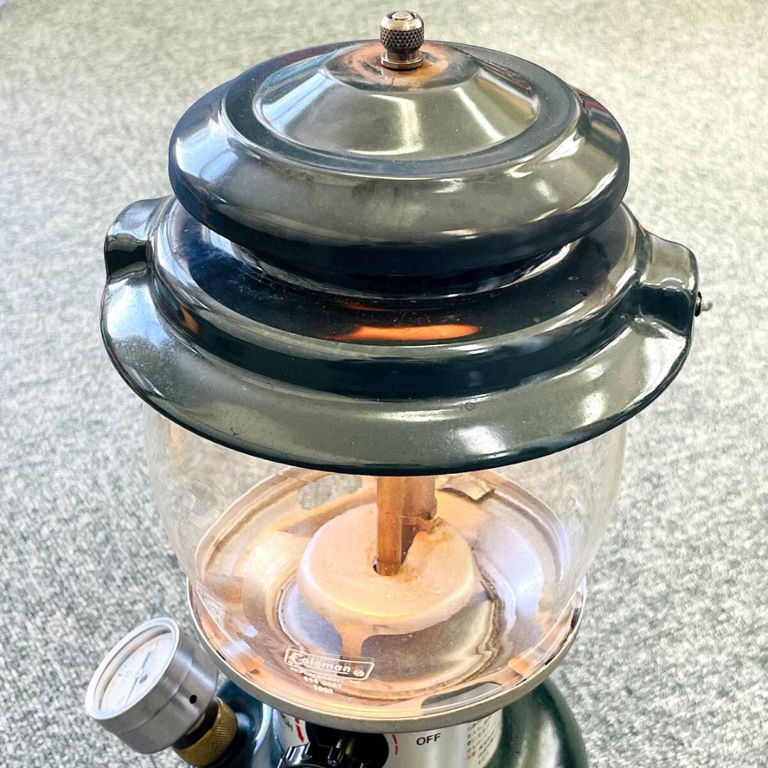 希少 Coleman 290 ランタン 92年6月製 丸グローブ 着火動作確認済