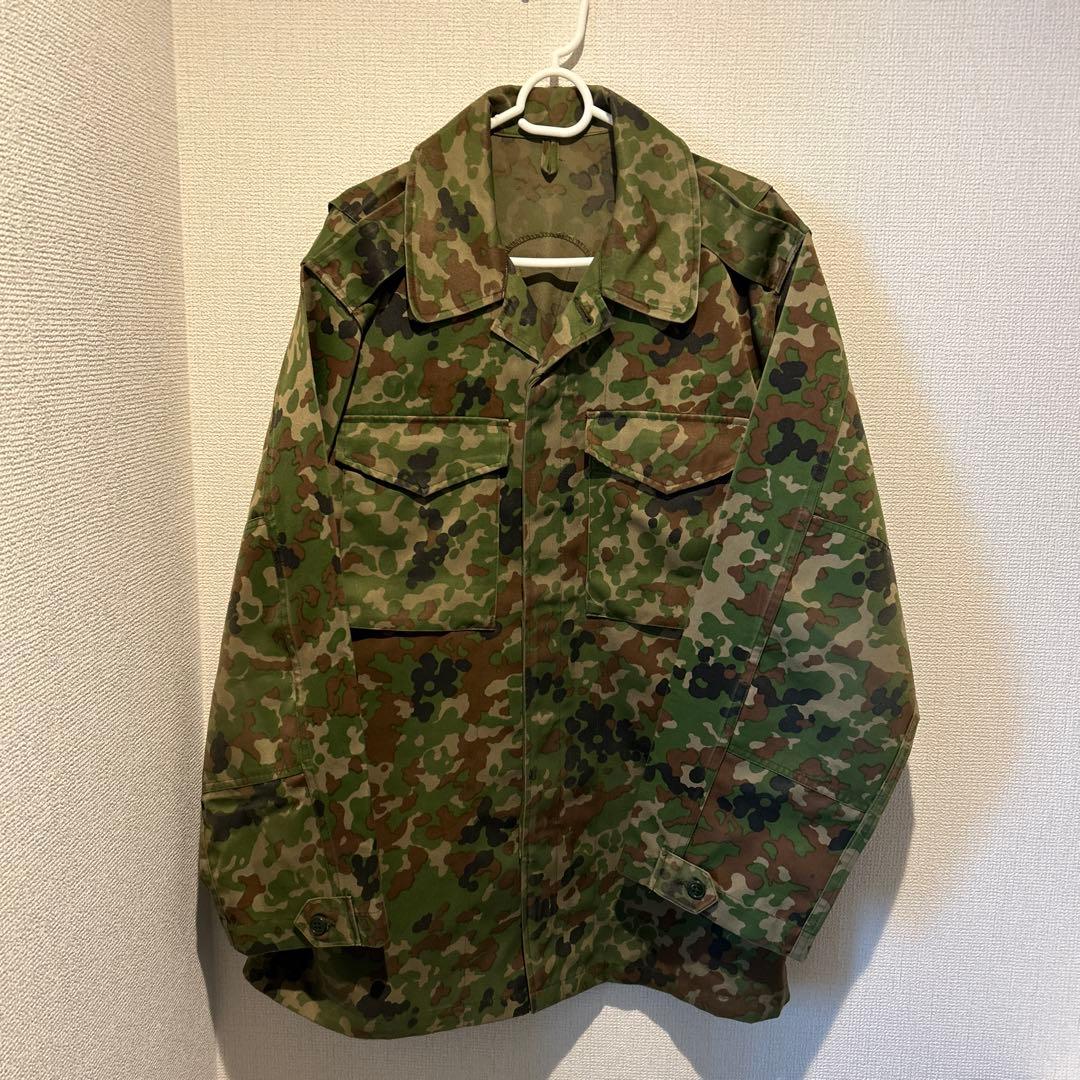 陸自　迷彩服　戦闘服　自衛隊　3B 私物　PX 上下セット　ベルト付き