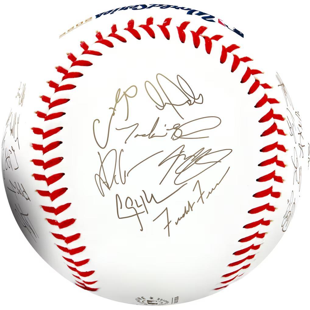 大谷翔平MLB2025WSチャンピオン記念サイン入ボールローリングス社US限定品