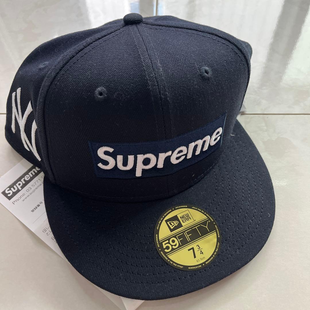 シュプリーム　supreme ニューエラ　ボックスロゴ　キャップ