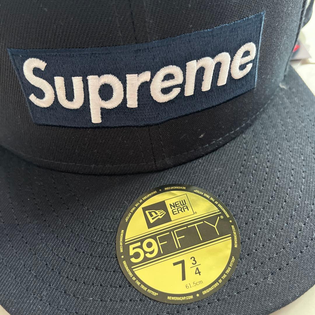 シュプリーム　supreme ニューエラ　ボックスロゴ　キャップ