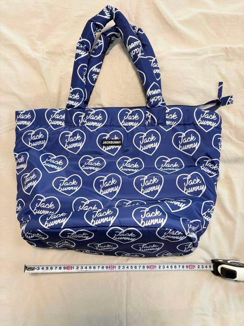 Jack Bunny!! ジャックバニー ハート柄 ロッカーバッグ トートバッグ