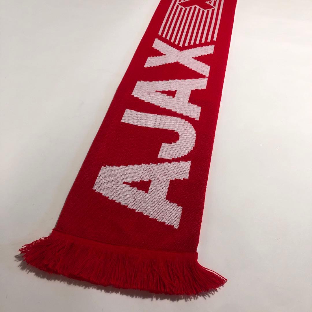 新品 AJAX アヤックス サッカー マフラー　オランダ　アムステルダム