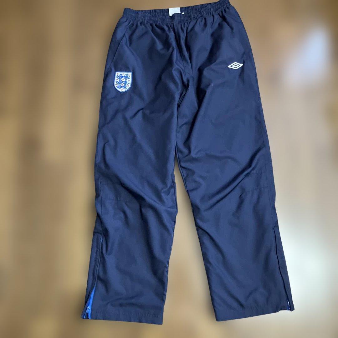 希少　アンブロ　イングランド代表　セットアップスーツ　ネイビー　ネイションワイド