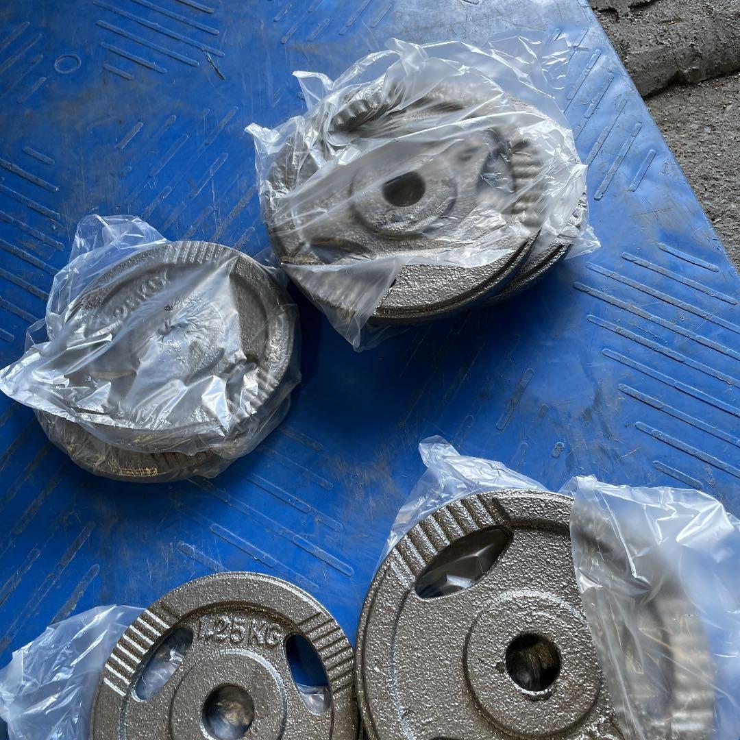 29mm  アイアンプレート　1.25kg  2.5kg 各4枚