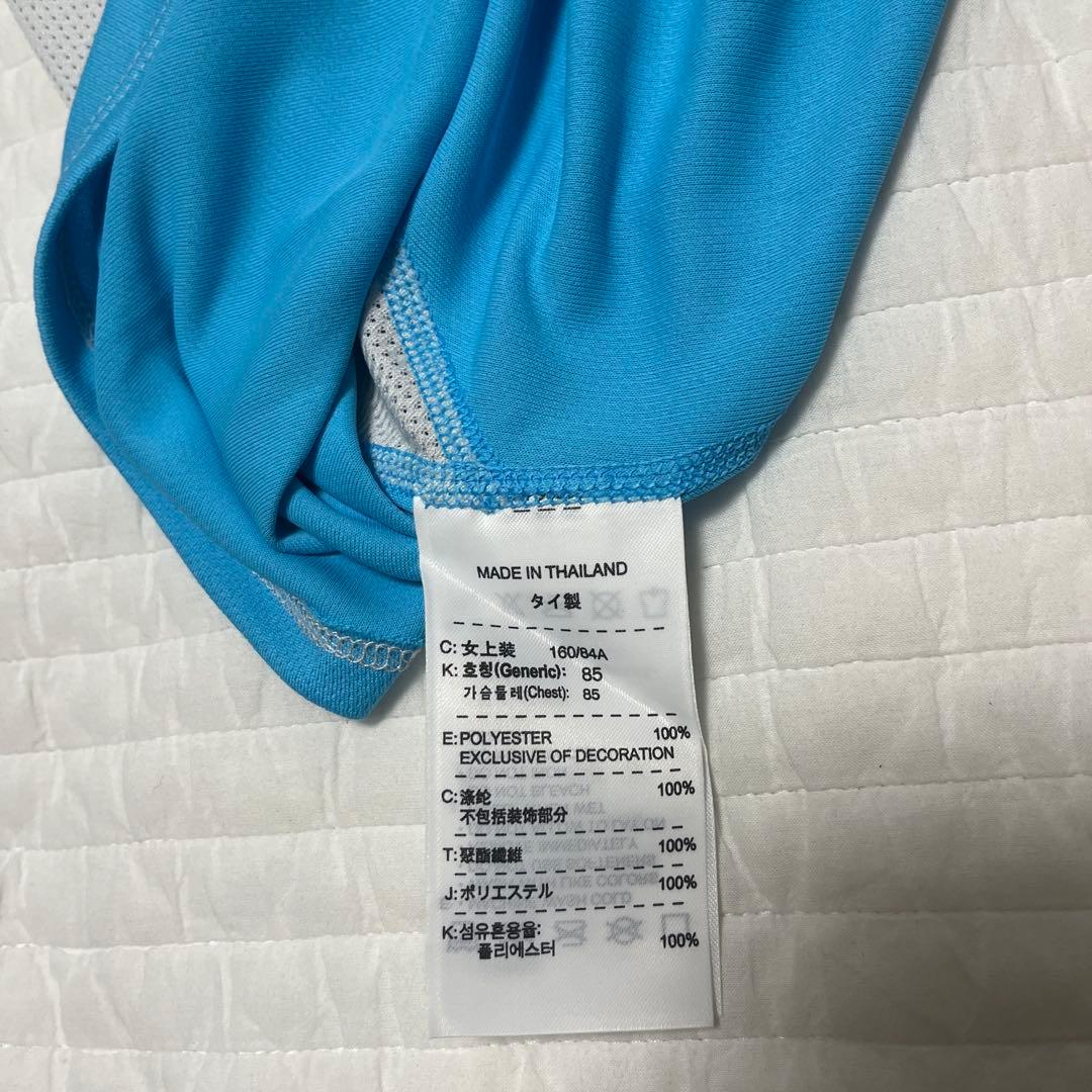 【新品未使用】NIKEウィメンズトレーニングウェアセット　ブラック＆ライトブルー