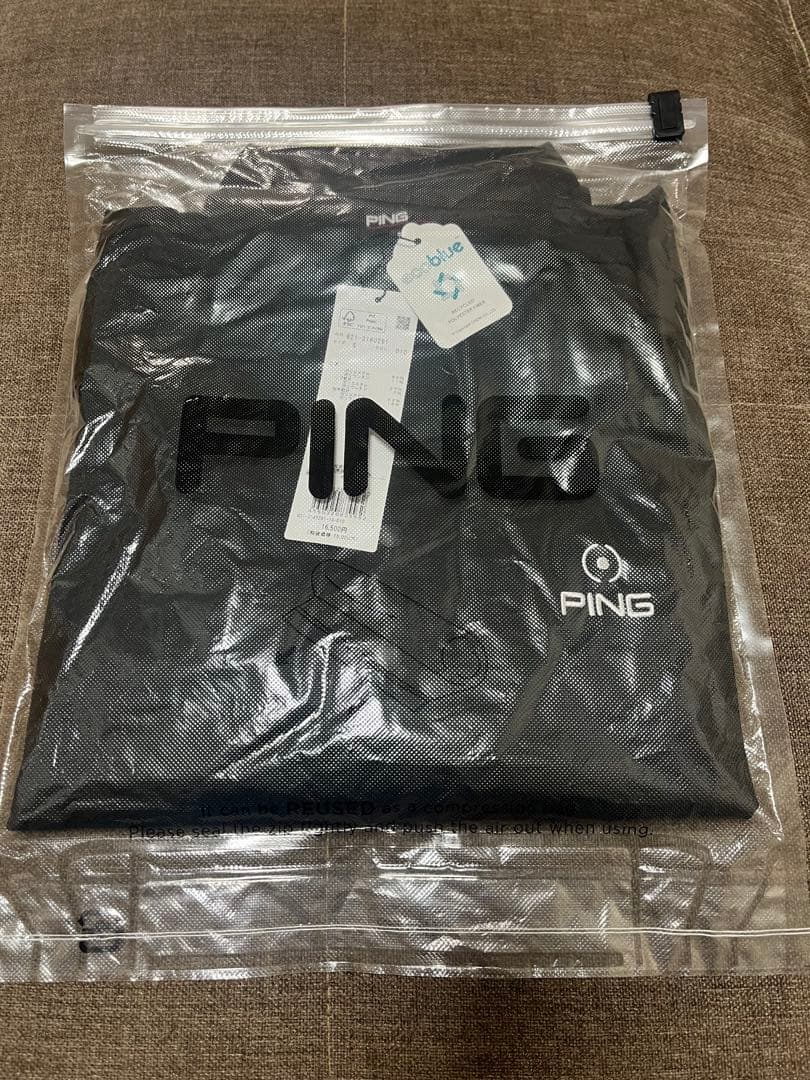 PING ハイネックシャツ ブラック PHOENIX ARIZONA