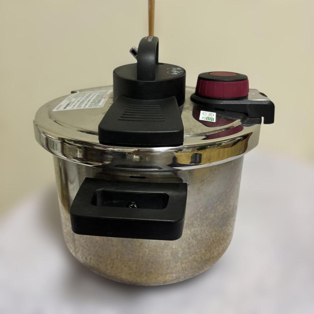 Pressure Cooker ステンレス製 圧力鍋6L HB-2040
