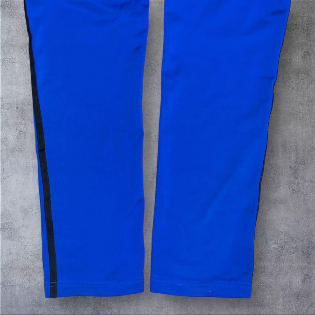 【良品】adidas アディダス トラックジャケットセットアップ Lサイズ 青