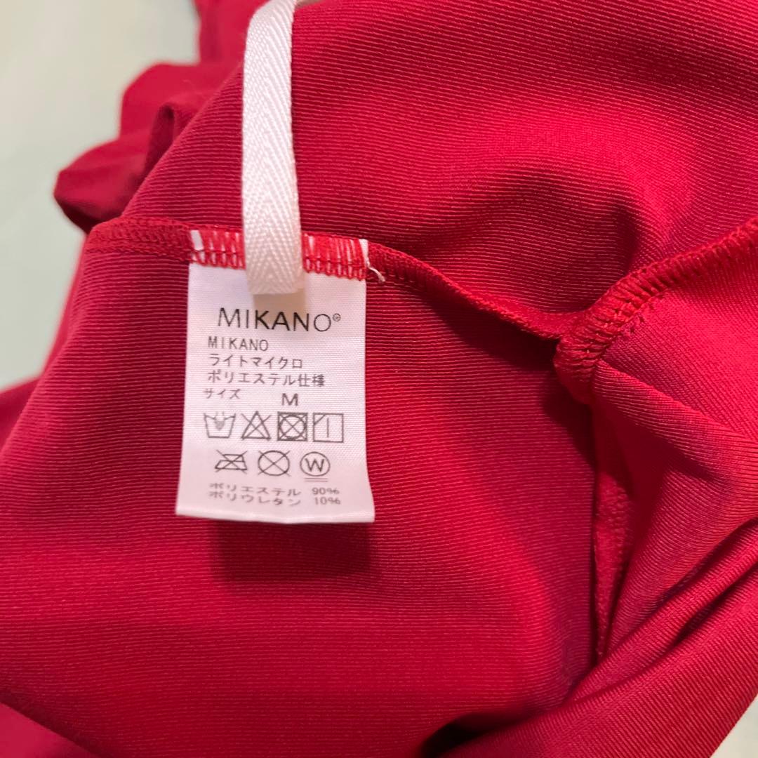 ミカランセ　カーゴパンツ　未使用品　赤　Mサイズ