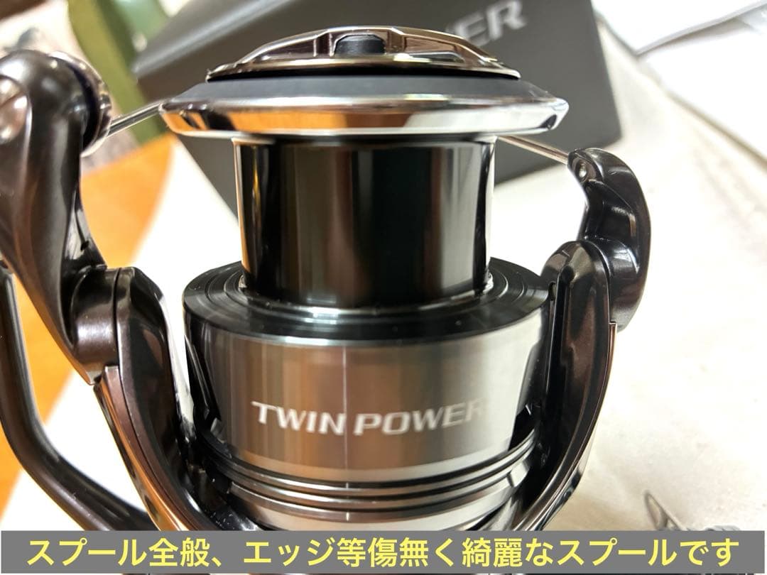 【極美品】シマノ リール24ツインパワー 4000XG【カスタム品】