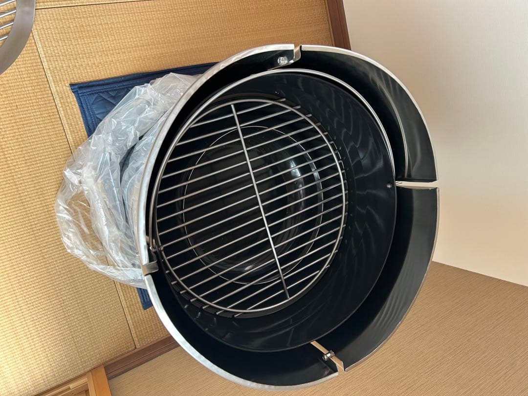 ステンレス バーベキューコンロ 直径約50cm
