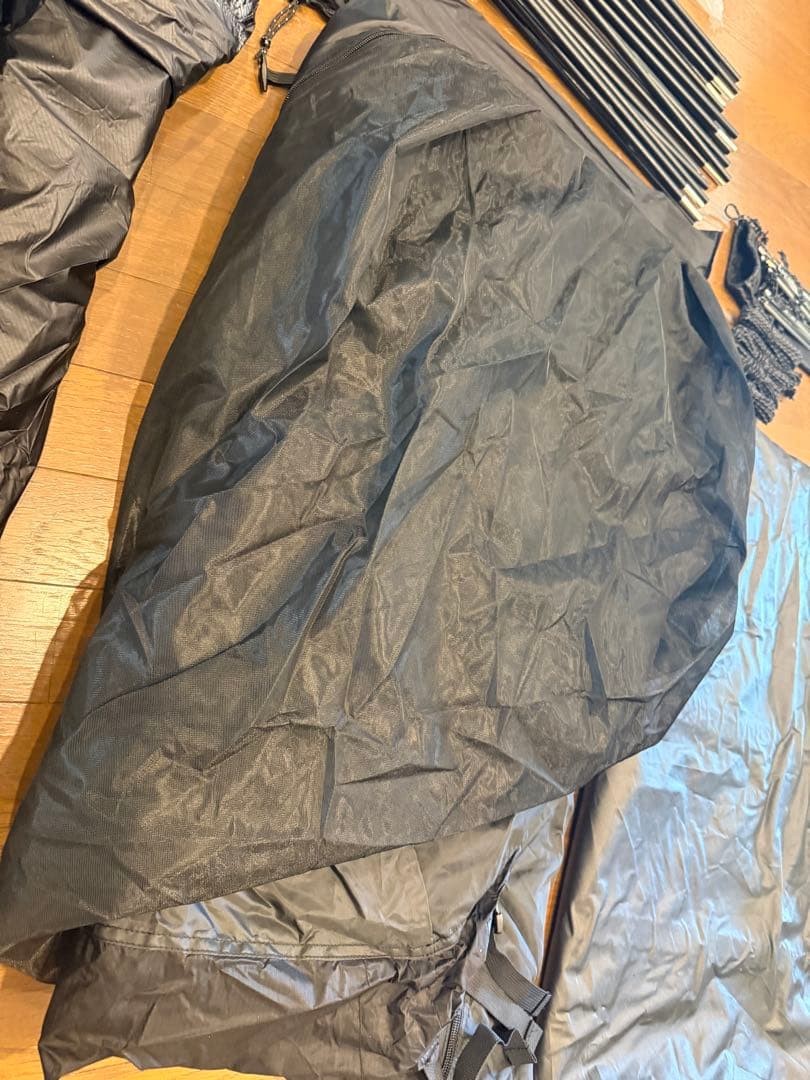 TOKYO CRAFT ナイトローバー 2P ブラック 専用グランドシート付き