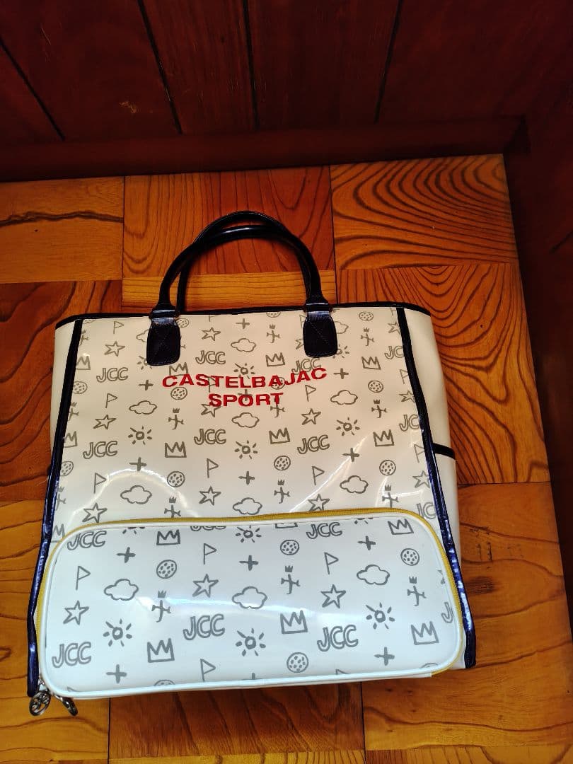 CASTELBAJAC ゴルフバッグ 白