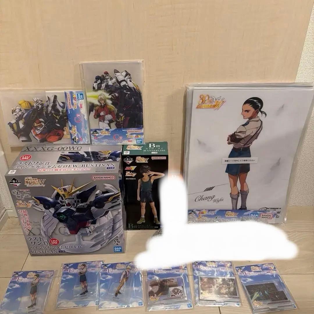 一番くじ　ガンダムW ラストワン賞　ウイングガンダムゼロ　EW BUSTISAN