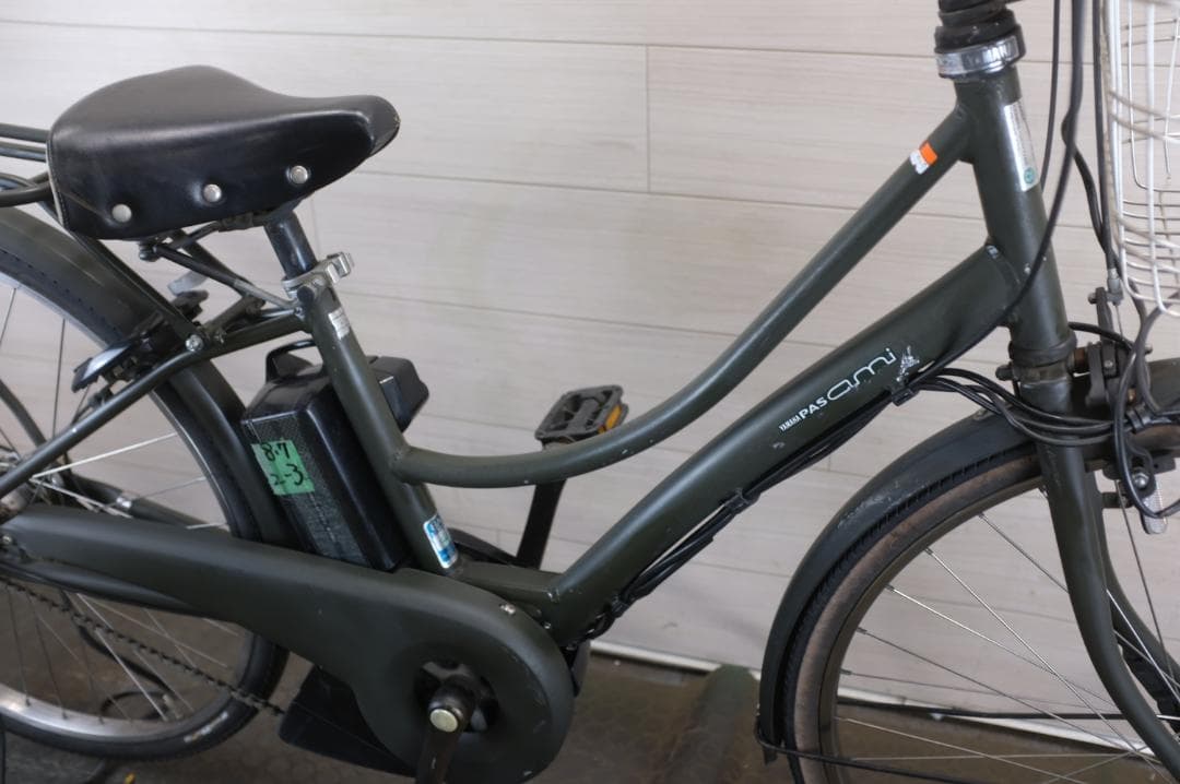 電動自転車 ヤマハPAS　ami 26インチ 3段変速 8.7Ah充電器あり