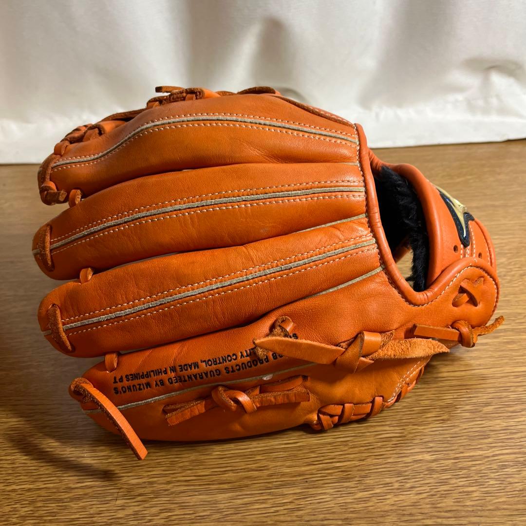 ミズノ セレクト9 少年軟式 グローブ グラブ 内野用 美品