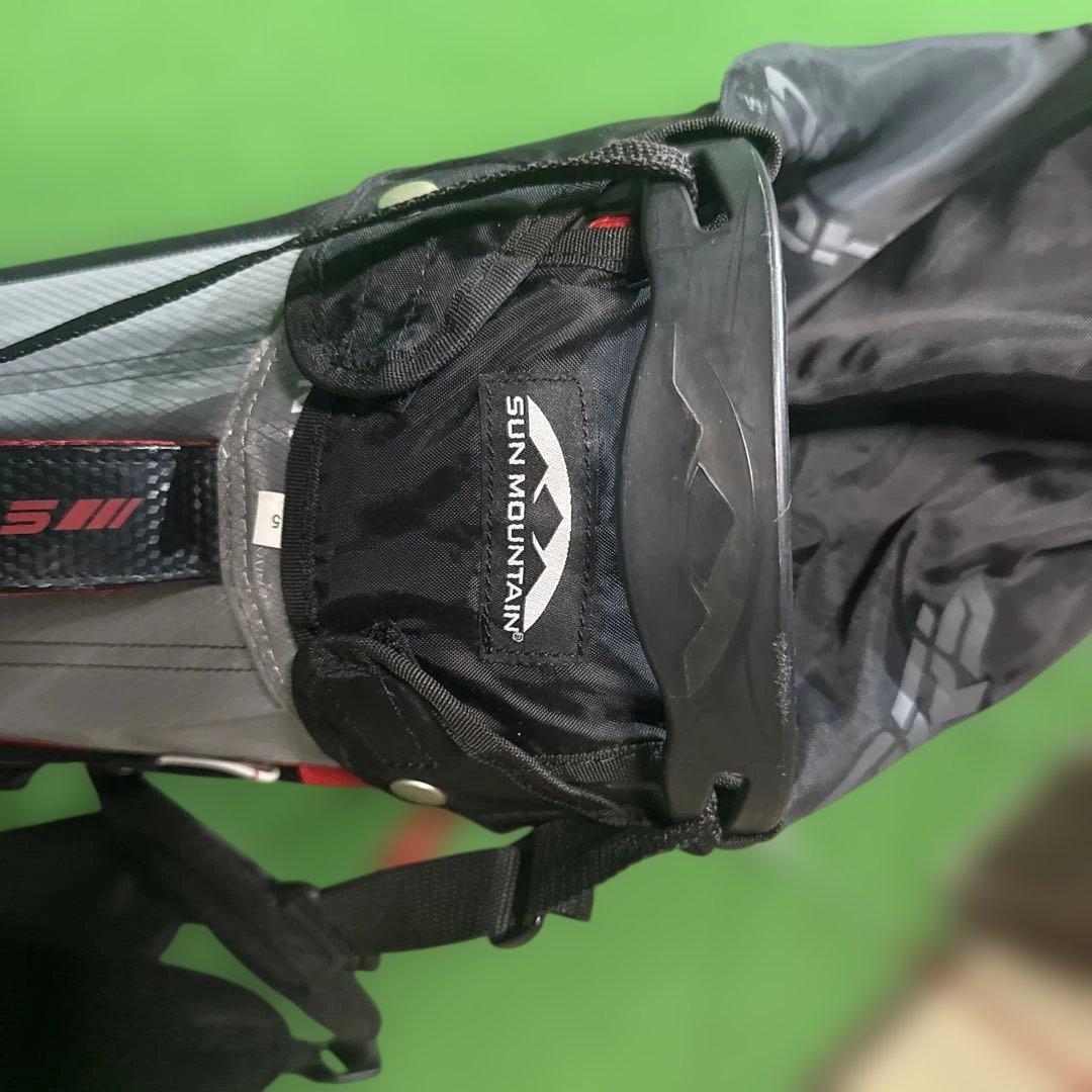 美品　SUN MOUNTAIN THREE 5 スタンドバッグ