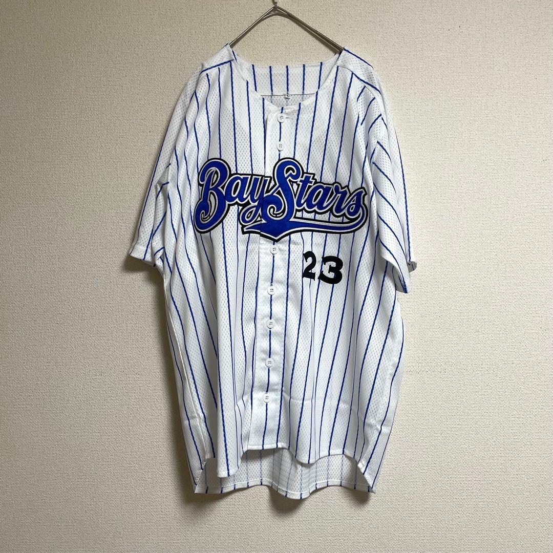 横浜ベイスターズ　ローズ　23 復刻レプリカユニフォーム　ホーム　刺繍　L