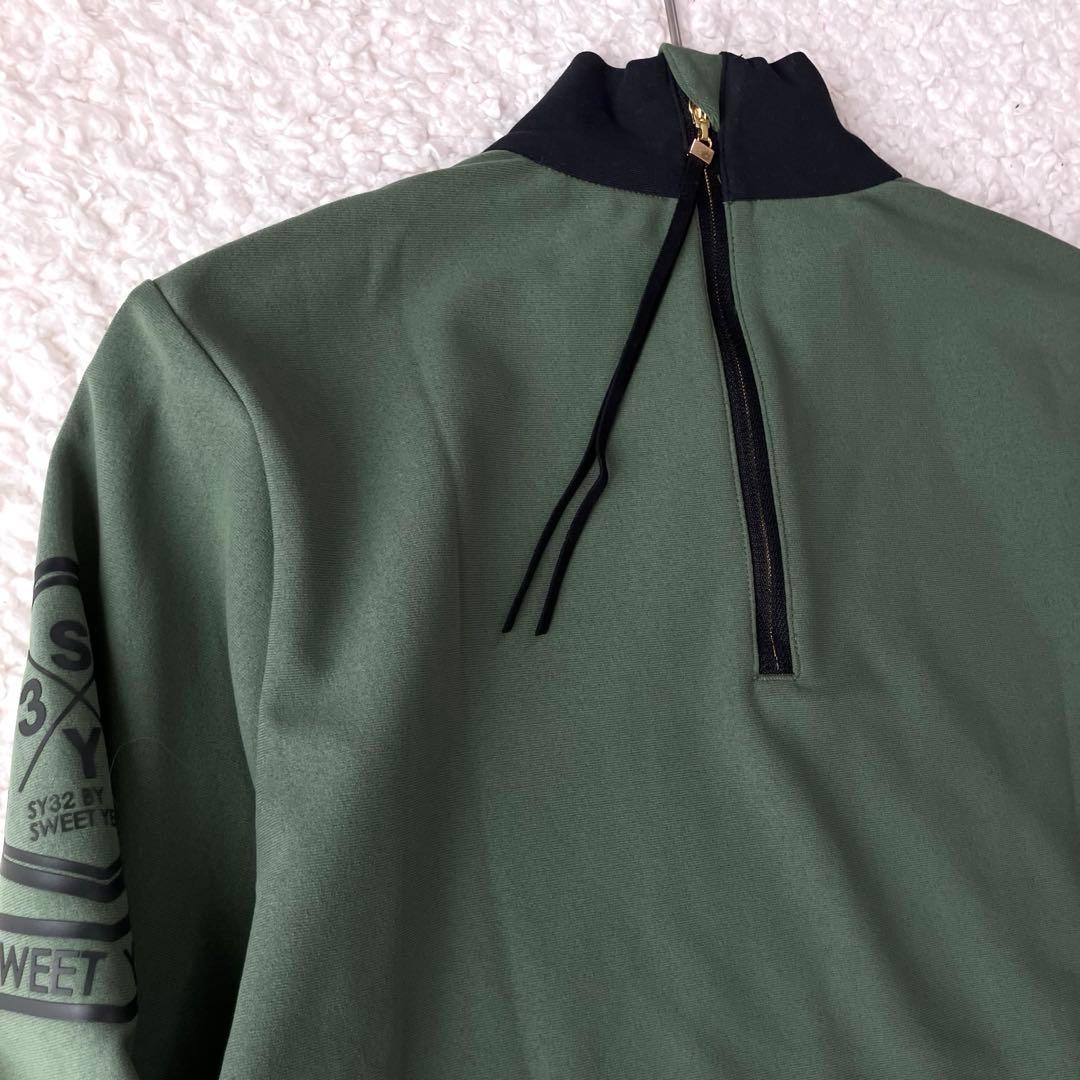 美品【SY32 SWEET YEARS】秋冬 モックネックシャツ M
