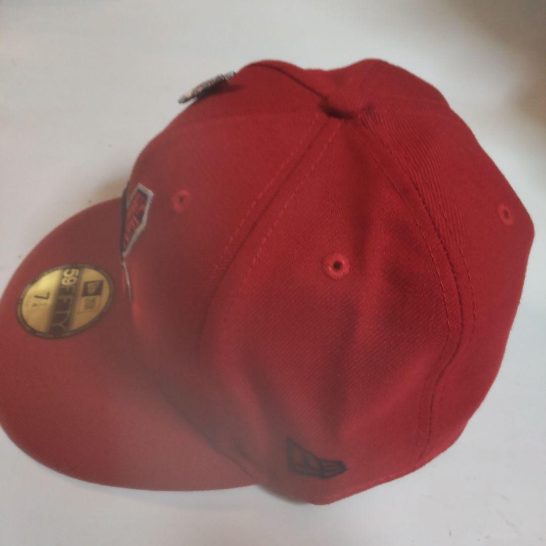 インディアンズ 59FIFTY キャップ 7 1/4 レッド、