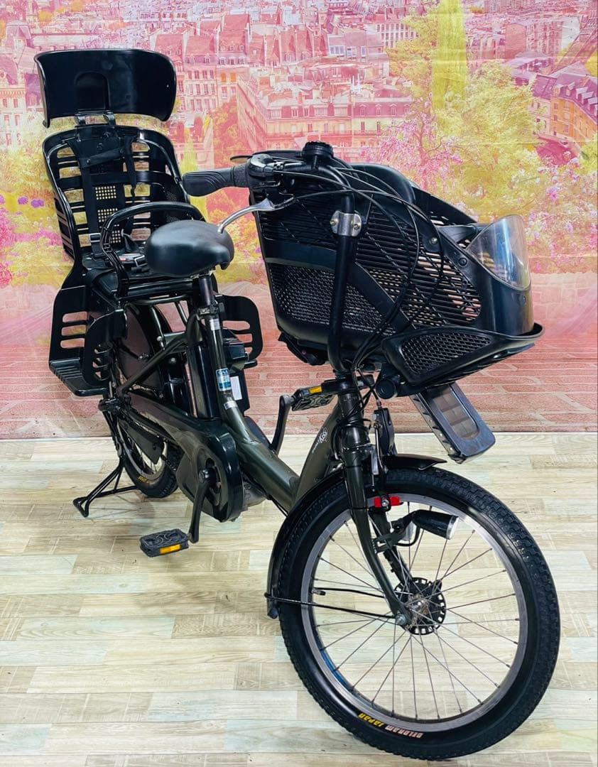 ZK3684 電動自転車 ヤマハ パスキス 子供乗せ 20インチ 送料無料