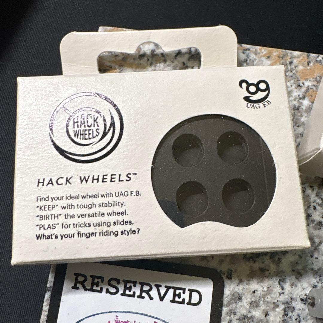 指スケ　最高品質　HACK WHEELS A-FRAME コンクリート台