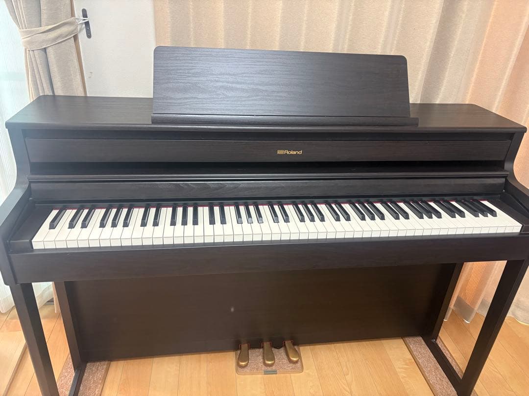 Roland HP 704 デジタルピアノ ダークウッド