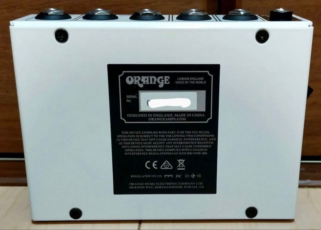 ORANGE Terror Stamp ギターアンプペダル 美品！