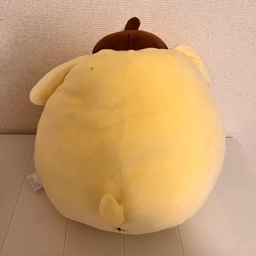 ポムポムプリン　ぬいぐるみ　クローバー　ムニュムニュ　L