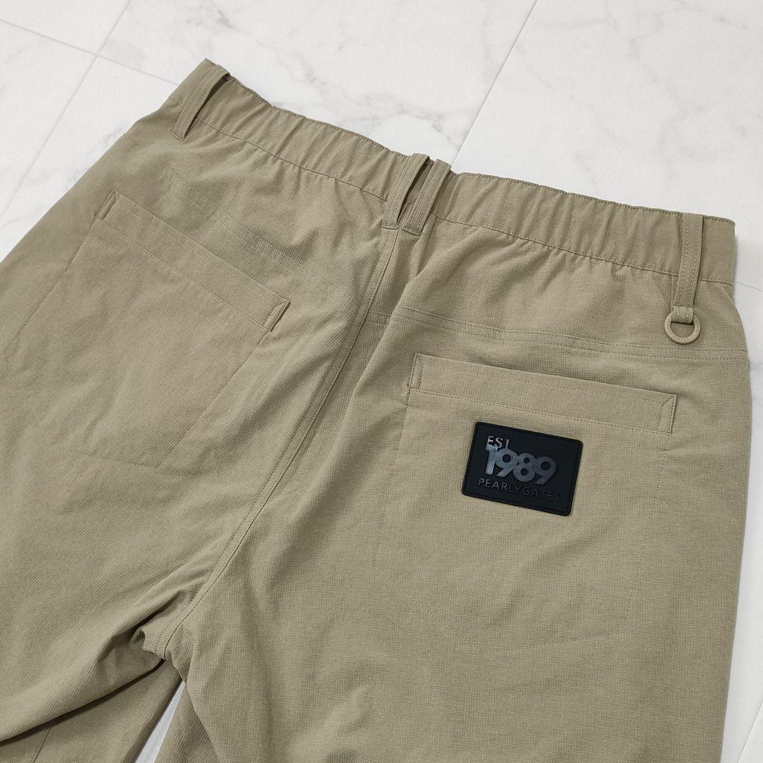 パーリーゲイツ　ストレッチ　リップショートパンツ　近年モデル　ベージュ　サイズ5
