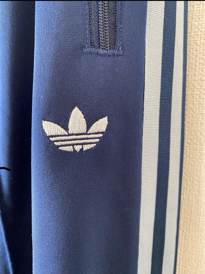 adidas ベッケンバウアー　トラックパンツ　ネイビー　XL