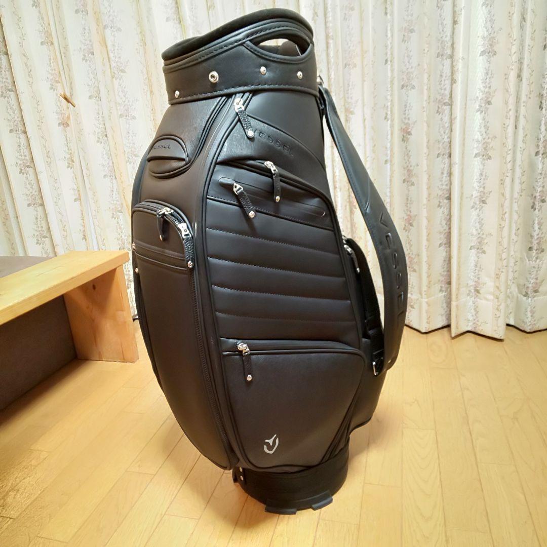 【美品】VESSEL ベゼル APX Staff ９型 キャディバッグ