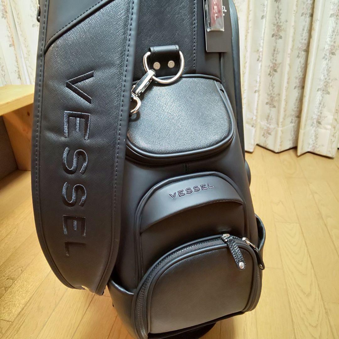 【美品】VESSEL ベゼル APX Staff ９型 キャディバッグ