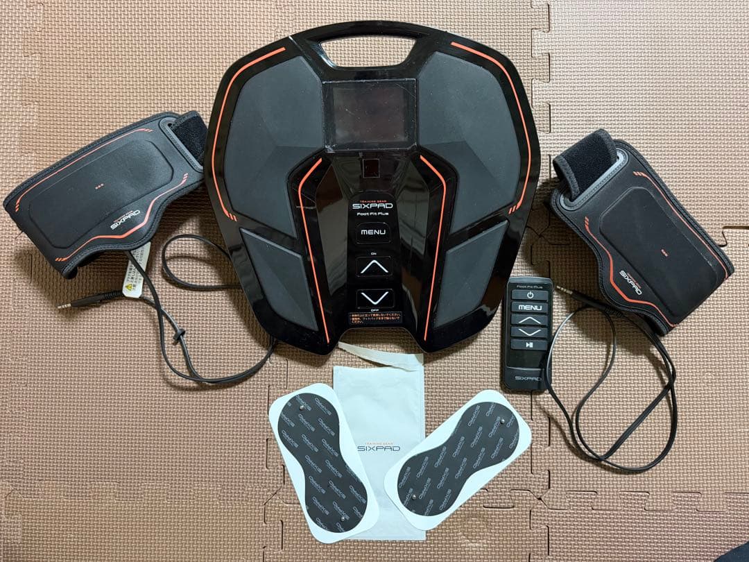 SIXPADフットフィットプラス 2トレーニングギア リモコン付き