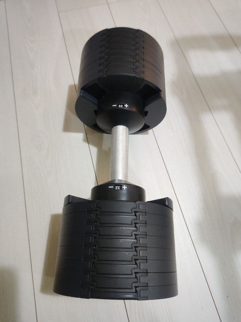 NUO BELL 232 フレックスベル 32kg 2kg刻み２個＋スタンド