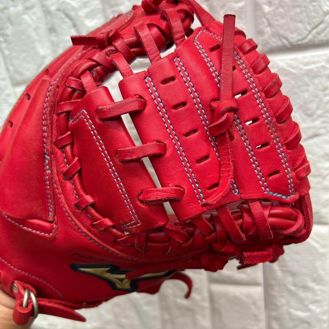 【美品】野球 グローブ 軟式 少年野球 キャッチャーミット ミズノ セレクト9