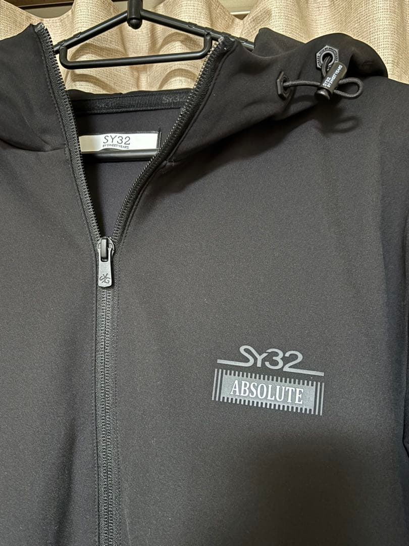 sy32 ゴルフ　 ブラック上下セット　スウィートイヤーズ
