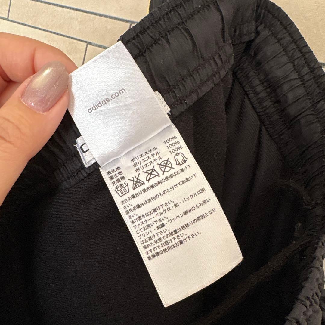 adidas アディダス 黒金 上下セットアップ ジャージ L