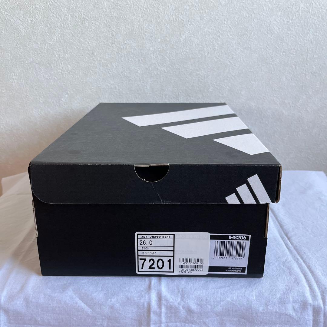adidas アディゼロ デュラモ スピード 2 ランニング　ランニングシューズ